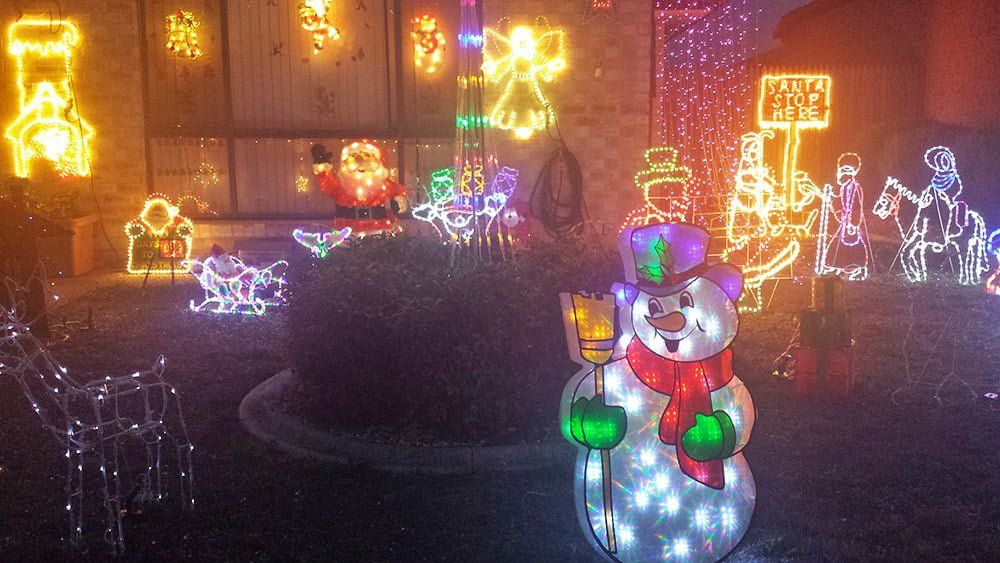 Christmas Light Display 2014