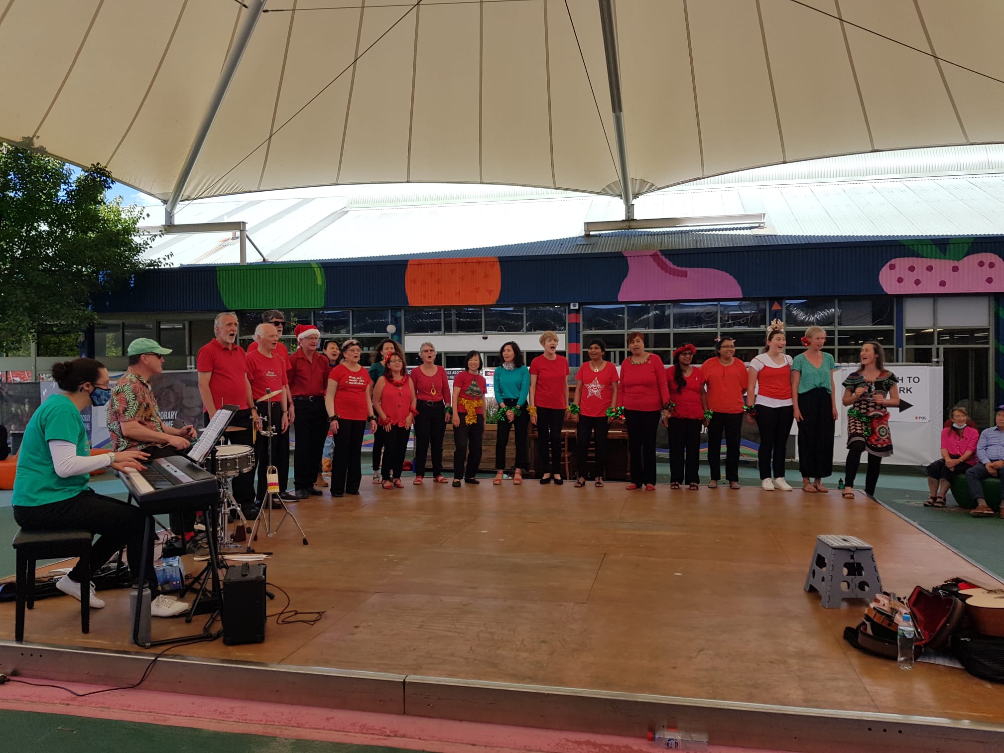 2021 Andante Andante ABBA Choir Event At Belconnen Markets